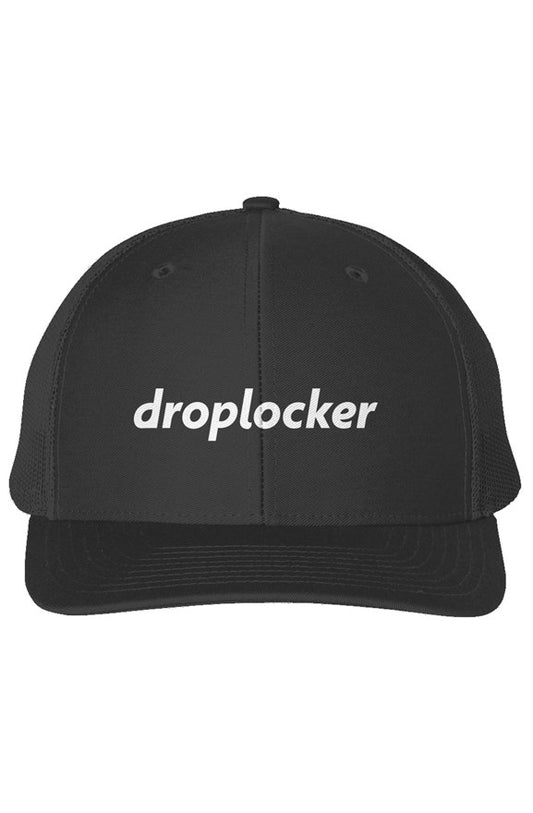 Droplocker Snapback Trucker Cap (Black)